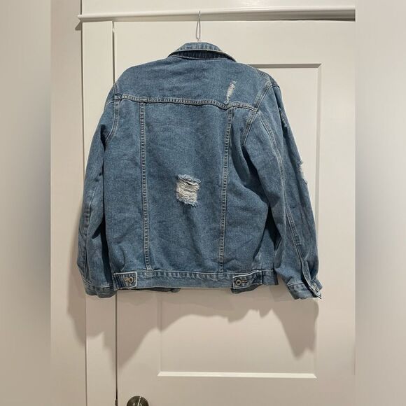 Judy Bridal Oversized Denim Jacket - Picture 5 of 5